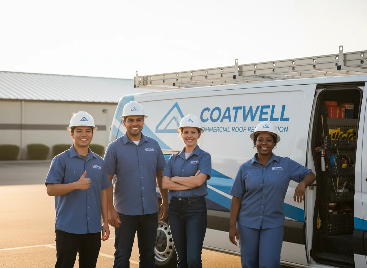 Commercial roof coating company in Burlingame, KS